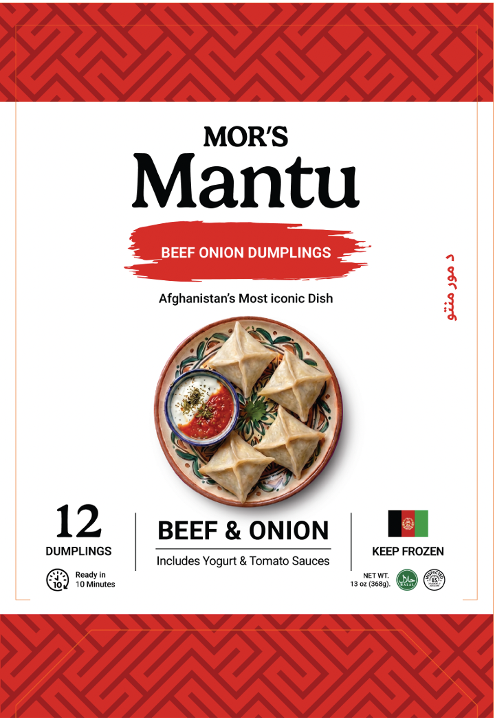 Mor's Mantu packaging